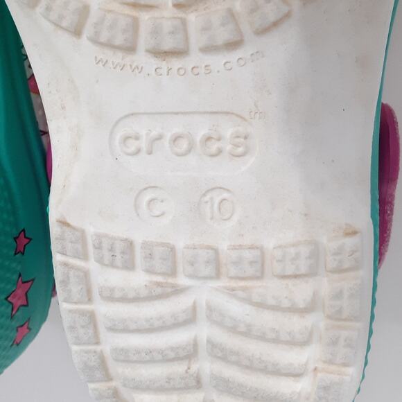 Crocs LOL Doll Clogs Slip On Shoes With Jibbitz Girls 10 Water Shoes White - Picture 8 of 8